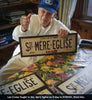 Sainte Mere Eglise autographed sign