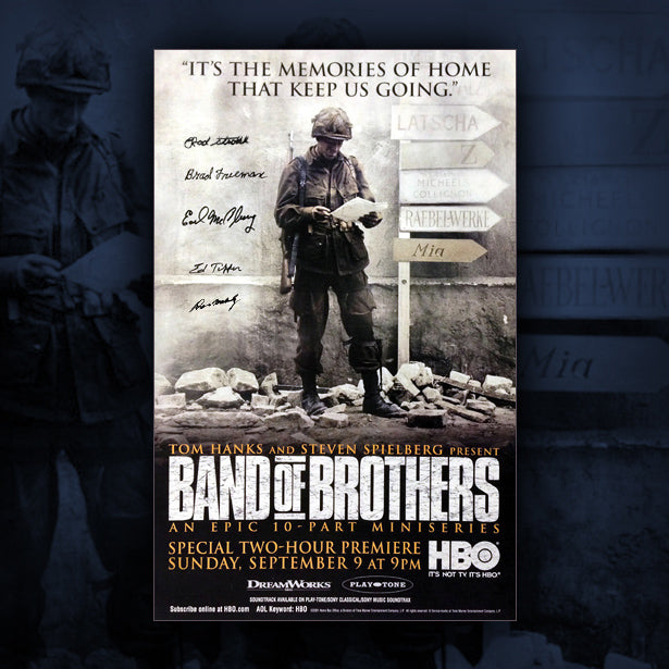 Autographed Band of Brothers Movie Poster #5 – ValorStudios