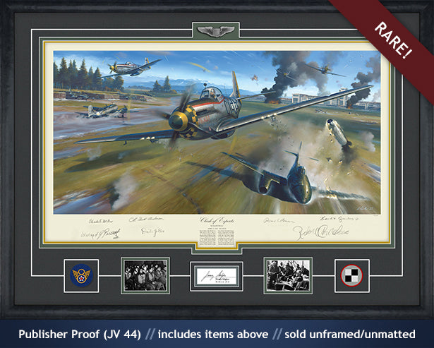 P-51 Mustang aviation art