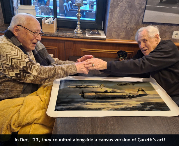 P-47 pilot Ed Cottrell meets Karl-Heinz Bosse