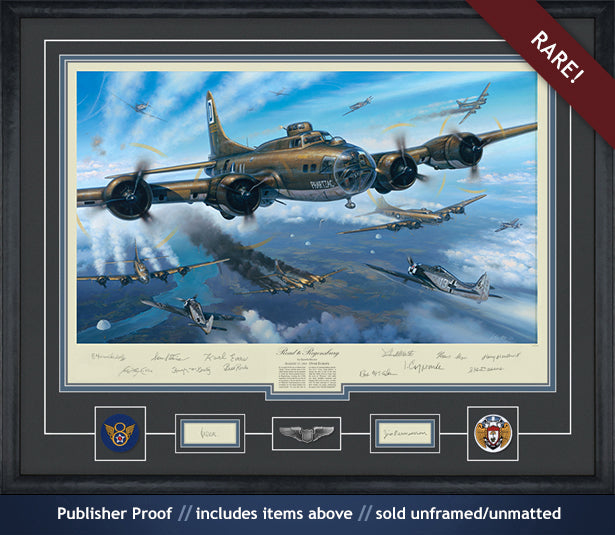100th Bomb Group B-17 art 