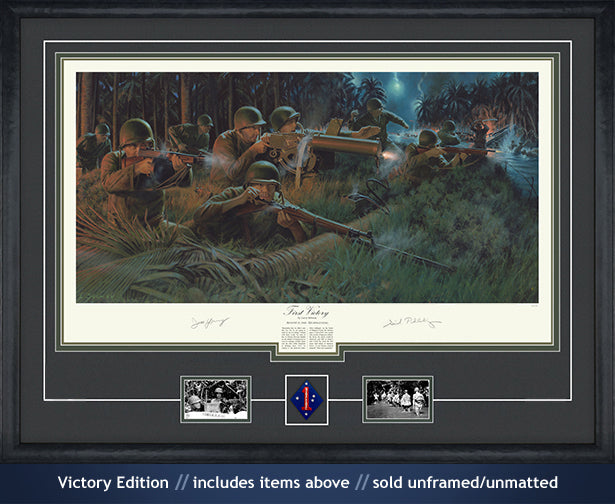 US Marines at the Battle of the Tenaru River