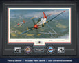 Tuskegee Airmen P-51 Autographed Art Print