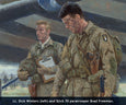 101st Airborne paratroopers Dick Winters and Brad Freeman