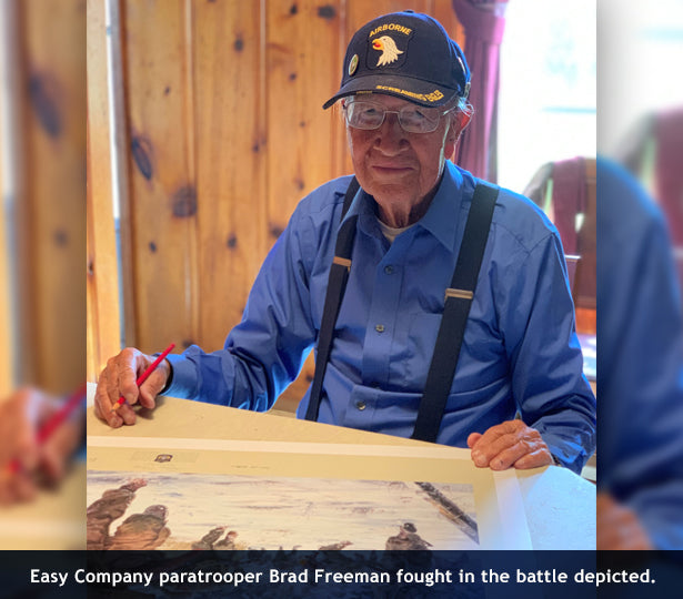 Band of Brothers paratrooper Brad Freeman