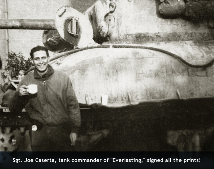Tank commander Joe Caserta