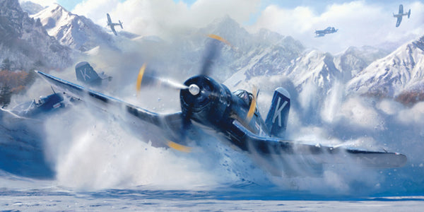 Falcons Over Iwo by Gareth Hector