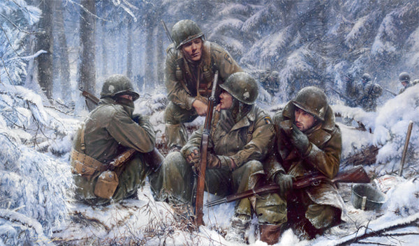 Bastogne 1944 Art Print