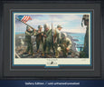 First flag raising on Iwo Jima art print