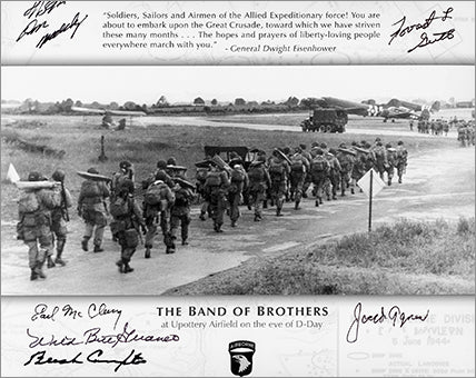 Eve of D-Day 6 Signature Photo