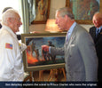 Don Malarkey with Prince Charles