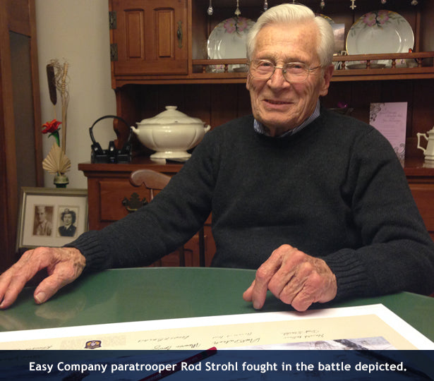 Band of Brothers paratrooper Rod Strohl
