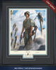 Marine R.V. Burgin on Peleliu autographed art print