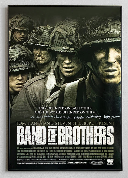 Framed Band of Brothers Autographed Poster