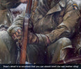 Hang Tough Bastogne 1944 art print detail