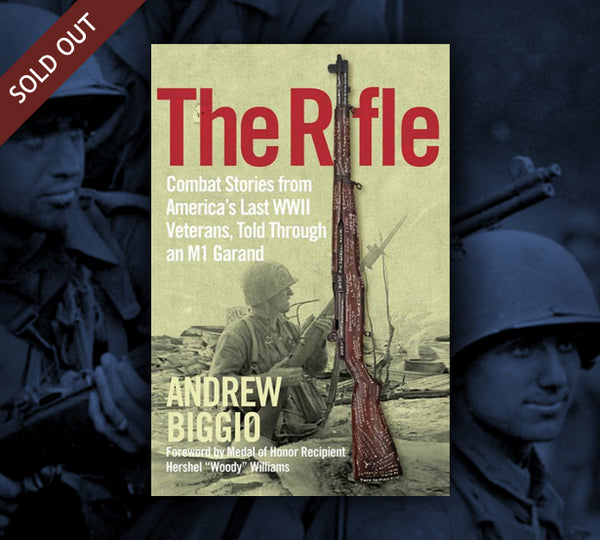"The Rifle" with WWII hero autographed bookplate