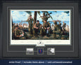 US Marines on Guadalcanal art print